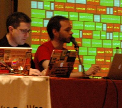 Ian Hickson presenting